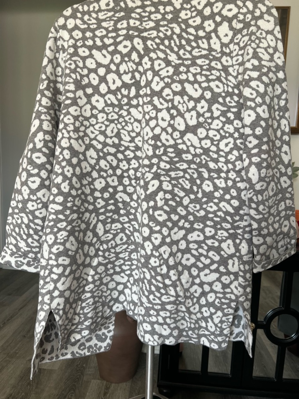Ruby Rd. Leopard-Print Sweater - Picture 11 of 11